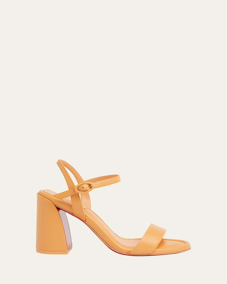 Miss Jane Red Sole Ankle-Strap Sandals